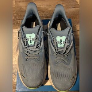 Hoka Men's Running Shoes - Dusty Blue with Mint Accents